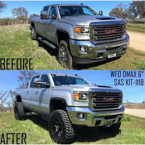 WFO 6" Solid Axle Swap Kit, 2011-2019 LML/L5P