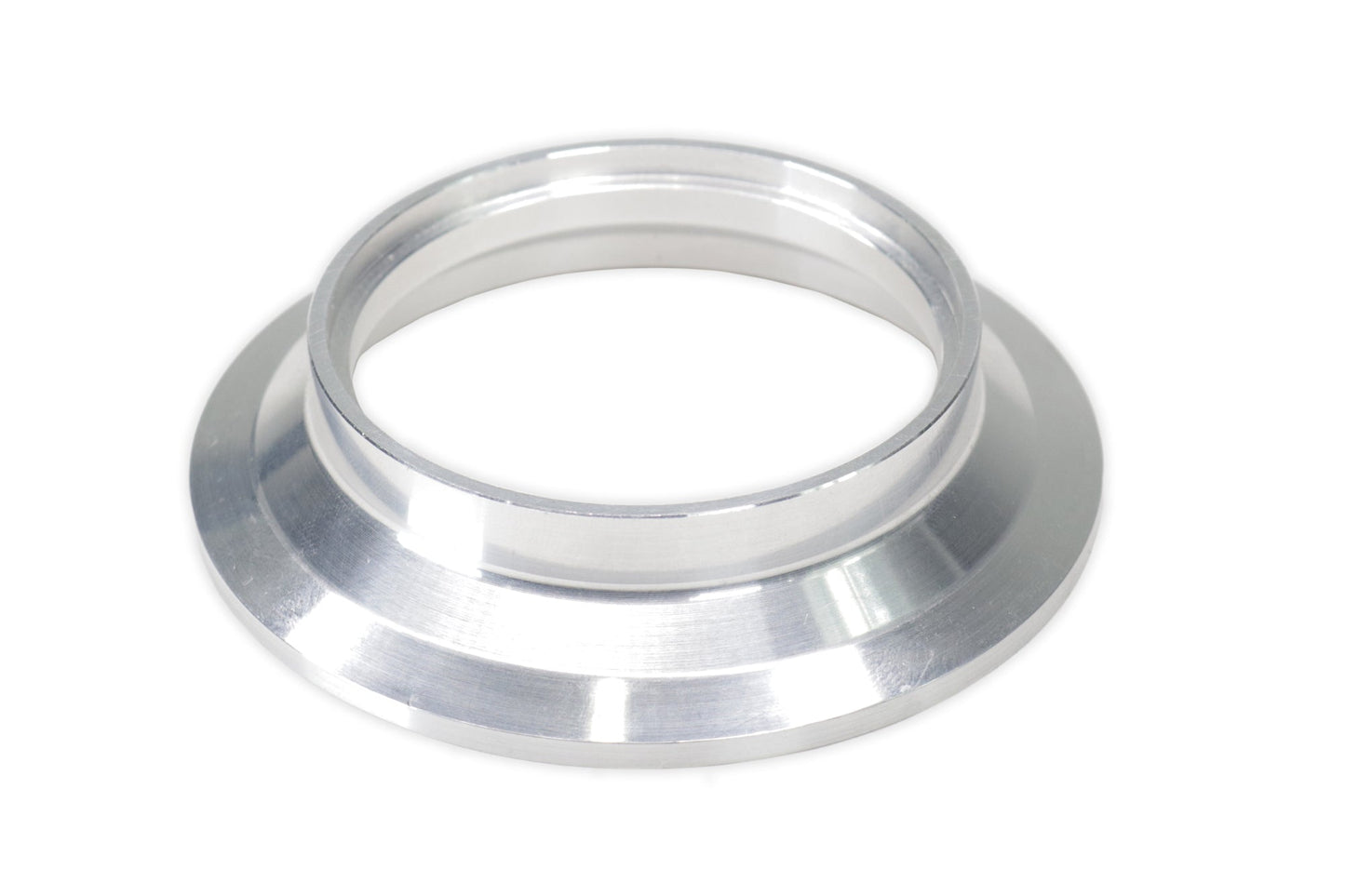 3" V-band Female to 2.5" Tube Adapter Weld Flange Aluminum 21-11011