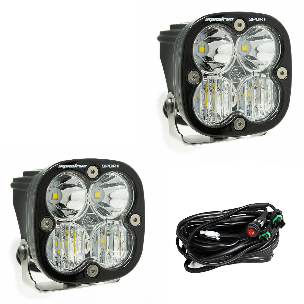 Baja Designs Squadron Sports LED Auxiliary Light Pods