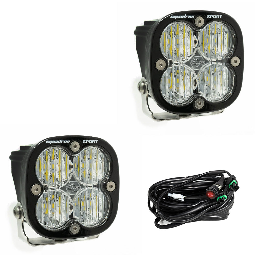 Baja Designs Squadron Sports LED Auxiliary Light Pods