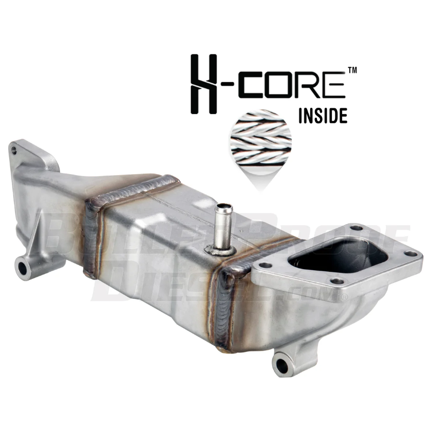 BulletProof EGR Cooler - Front, 2011-2016 LML