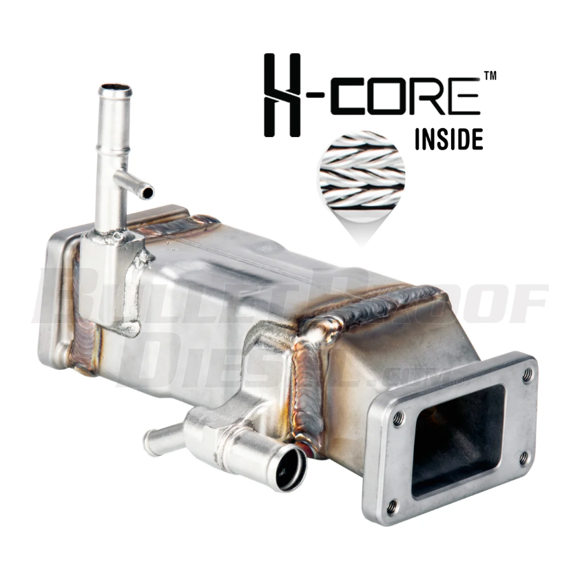 BulletProof EGR Cooler - Rear, 2013-2016 LML
