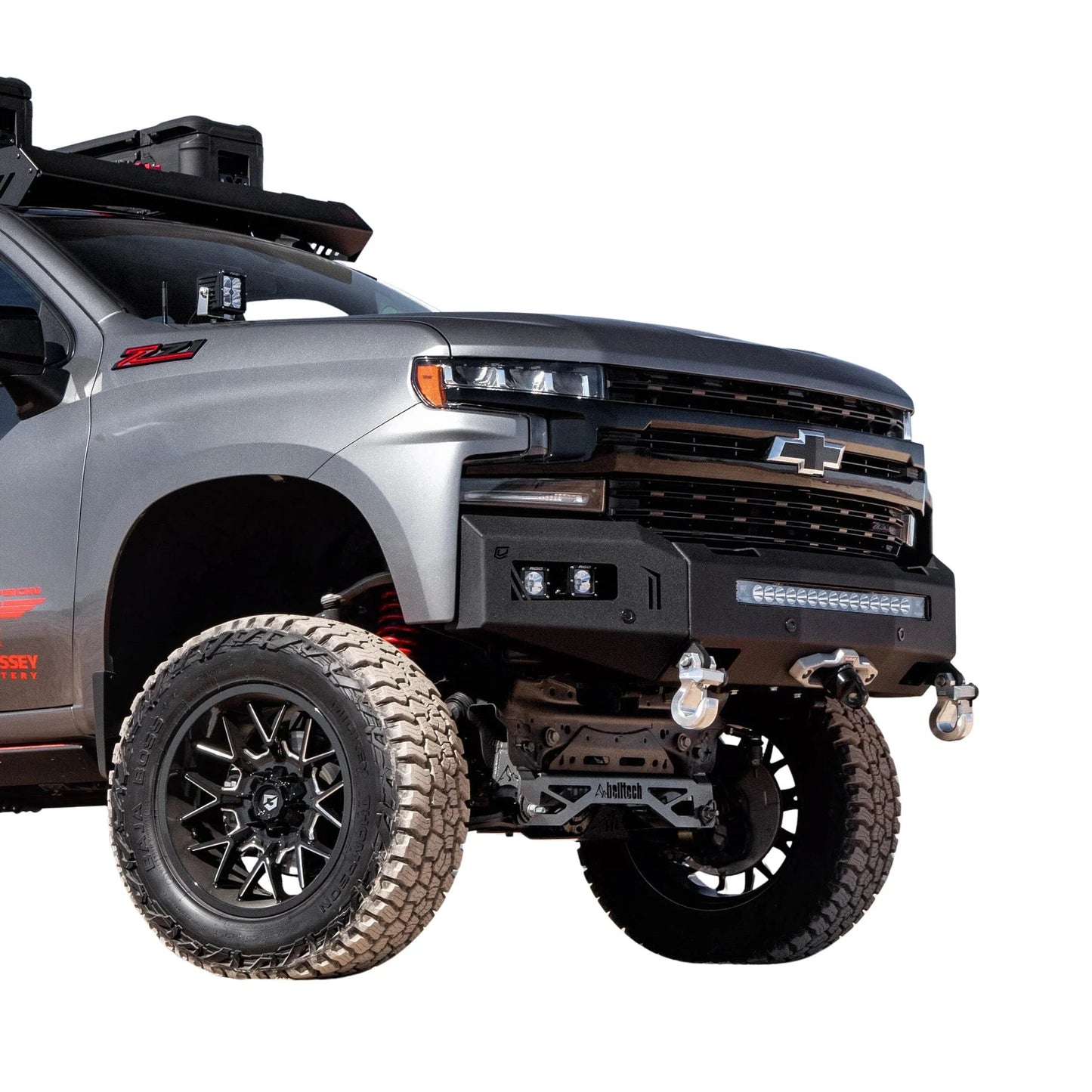 Chassis Unlimited Octane Series Front Winch Bumper, 2020-2021 LM2