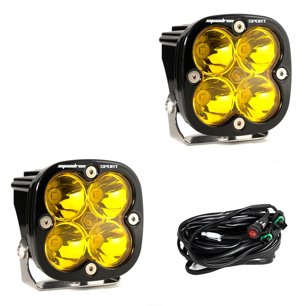 Baja Designs Squadron Sports LED Auxiliary Light Pods