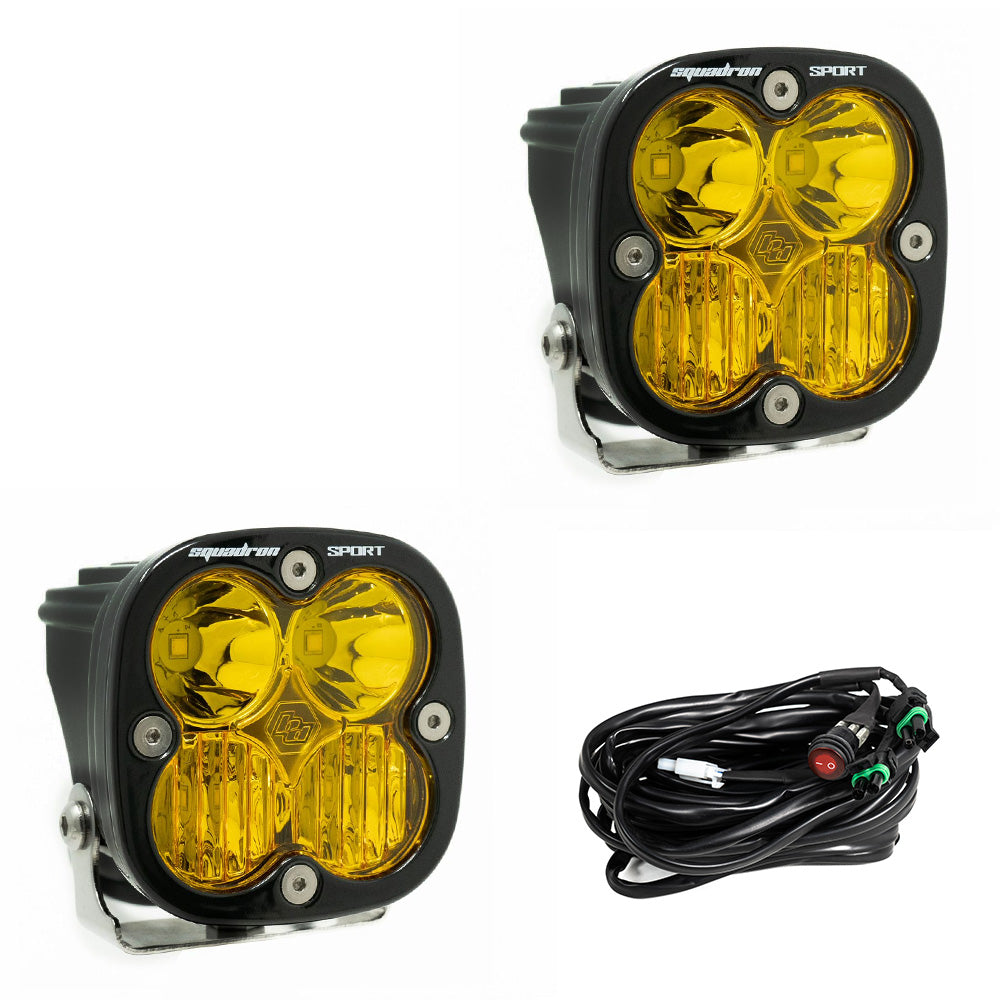 Baja Designs Squadron Sports LED Auxiliary Light Pods