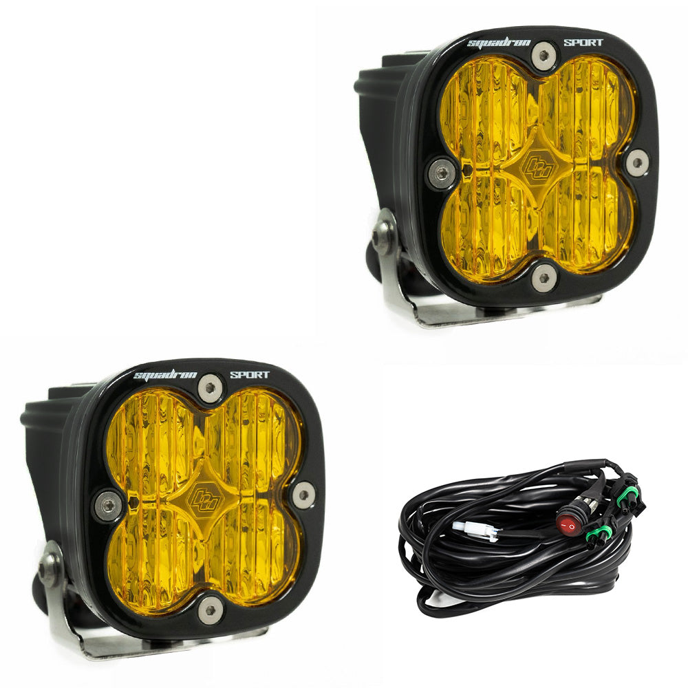 Baja Designs Squadron Sports LED Auxiliary Light Pods