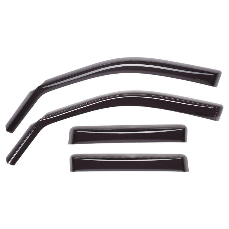 WeatherTech Dark Smoke Window Deflector Set, 2001-2007 LB7/LLY/LBZ