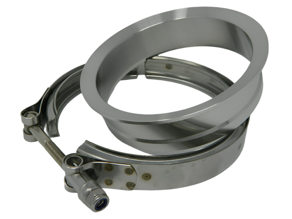 5.75" S400 T6 Chassis Marmon Downpipe Flange W/Clamp