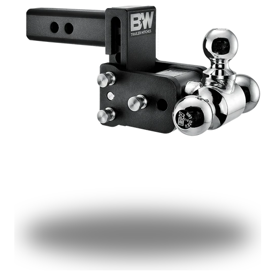 B&W Tow and Stow Ball Mount - 2" Shank
