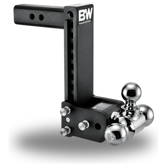 B&W Tow and Stow Ball Mount - 2" Shank