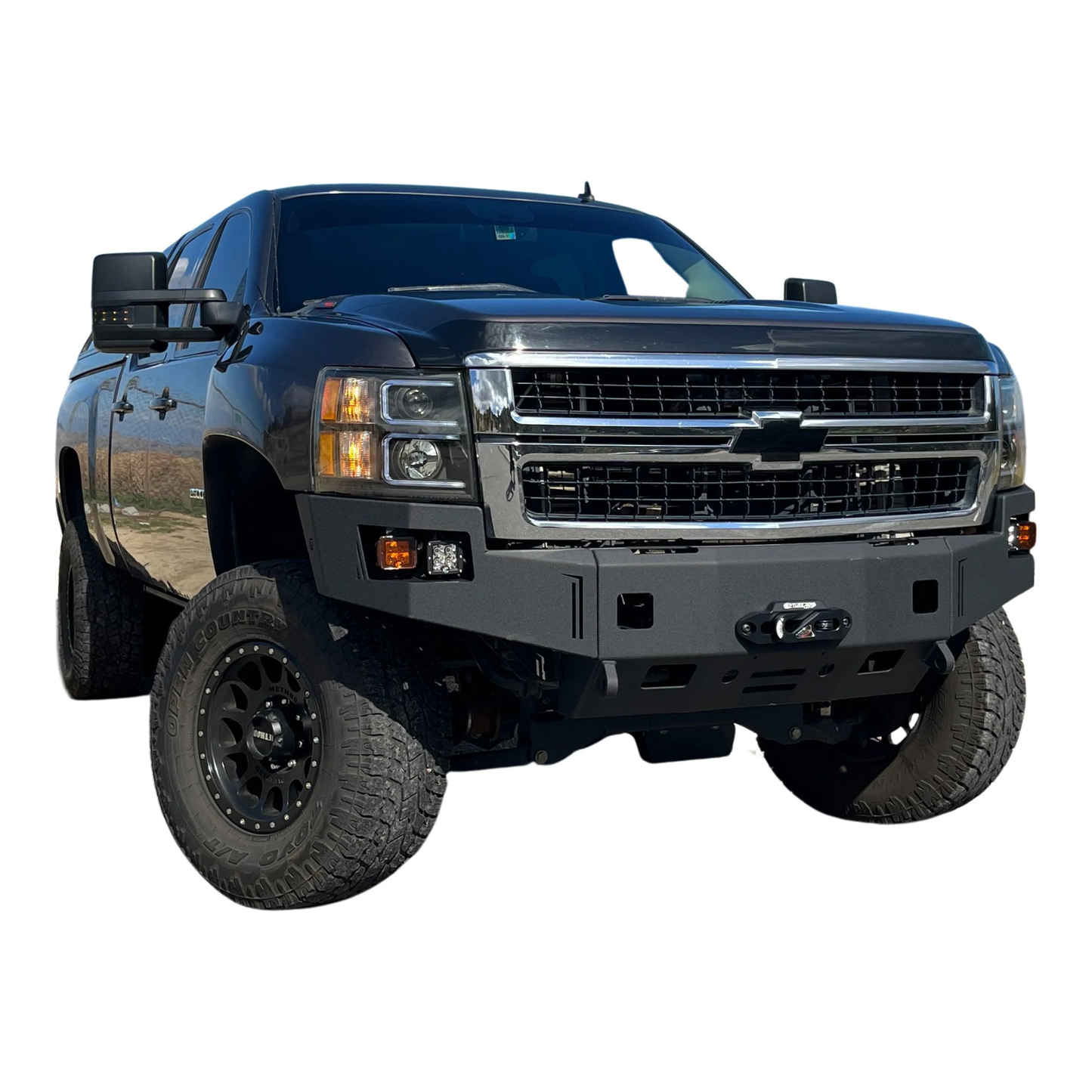 Chassis Unlimited Octane Series Front Winch Bumper, 2011-2014 Chevy LML