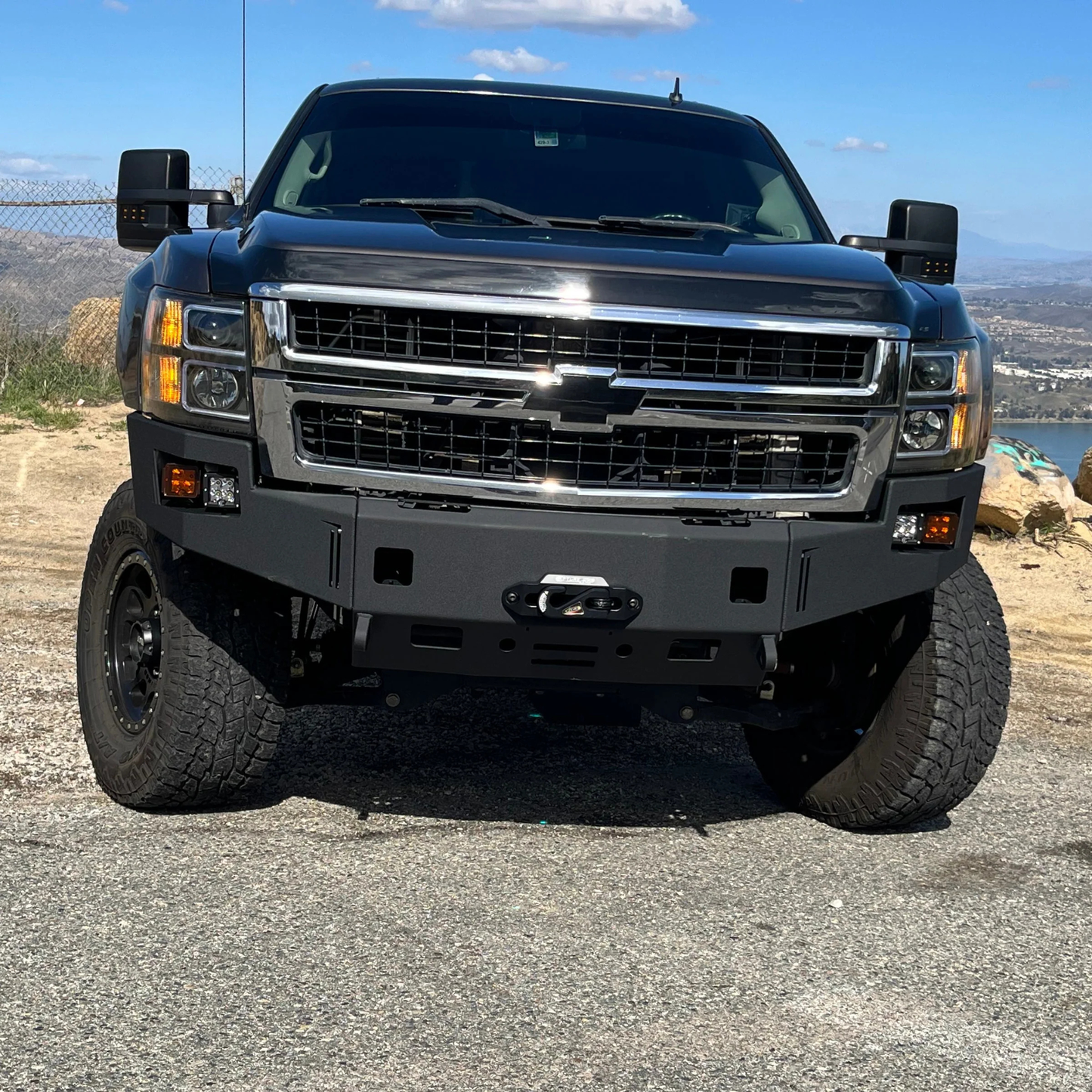 Chassis Unlimited Octane Series Front Winch Bumper, 2011-2014 Chevy LML