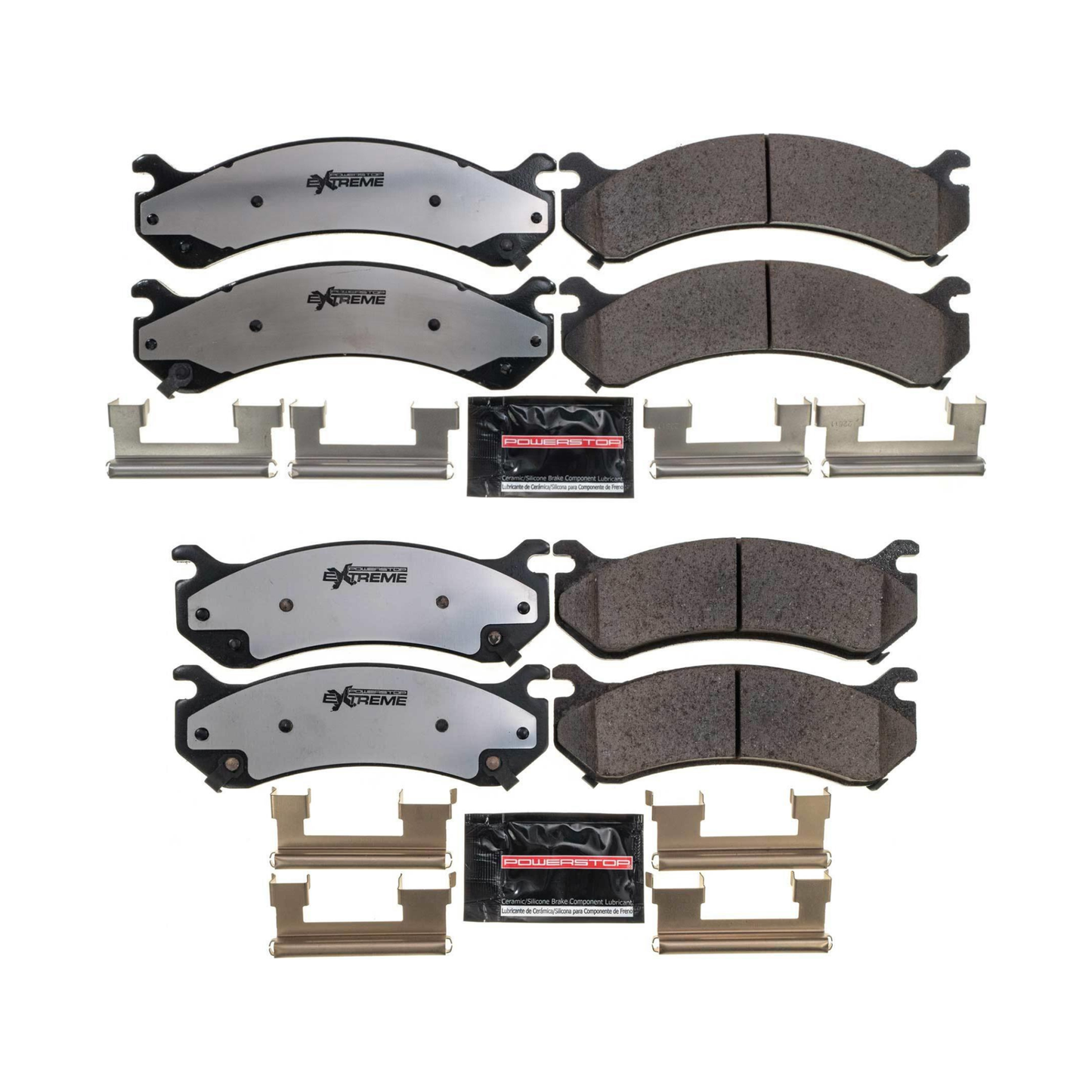 PowerStop Performance Brake Pads, 2001-2010 LB7/LLY/LBZ/LMM Single Rear Wheel