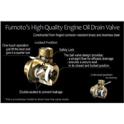 Fumoto N-Series Oil Drain Valve, 2001-2016 LB7/LLY/LBZ/LMM/LML