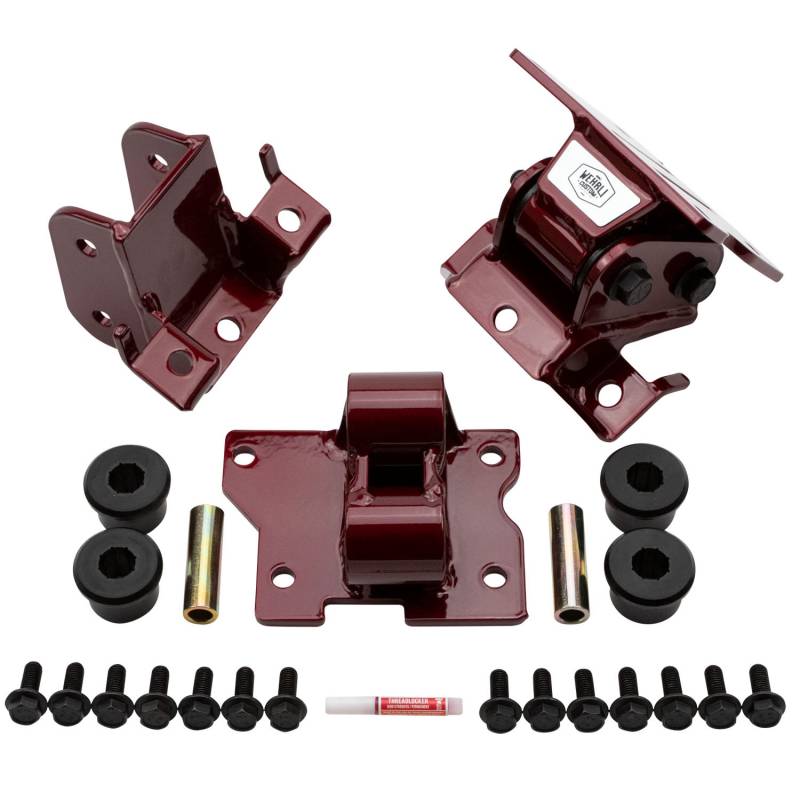 WC Fab Heavy Duty Engine Mounts, 2001-2010 LB7/LLY/LBZ/LMM