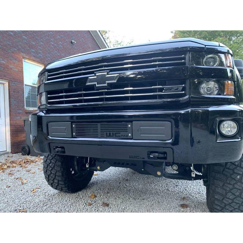 WC Fab Lower Valance Filler Panel w/Tow Hook Cutouts, 2015-2019 LML/L5P Silverado