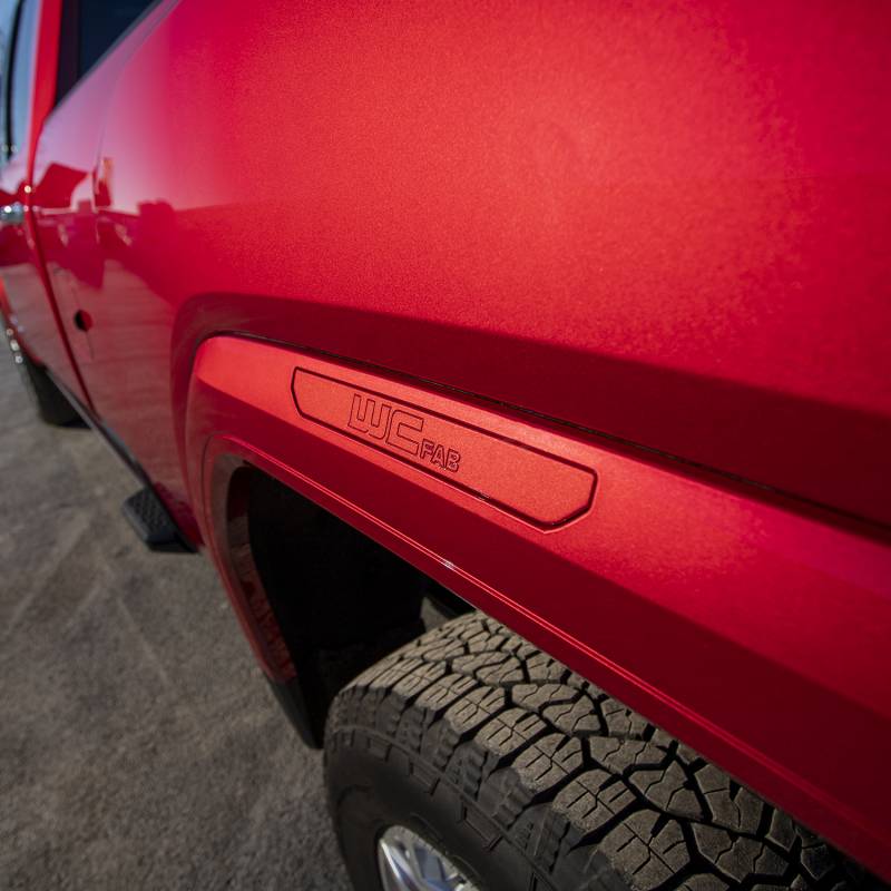 WC Fab Fender Flare Billet Marker Light Delete Kit, 2020-2025 L5P