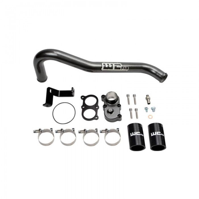 WC Fab Top Outlet Thermostat Housing & Upper Coolant Pipe Kit, 2006-2010 LBZ/LMM