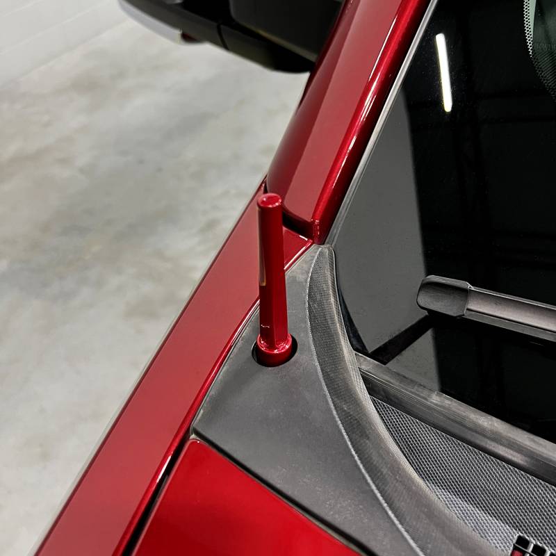 WC Fab GM Billet Tig Torch Stubby Antenna, 2007.5-2019 LMM/LML/L5P, 2020+ L5D