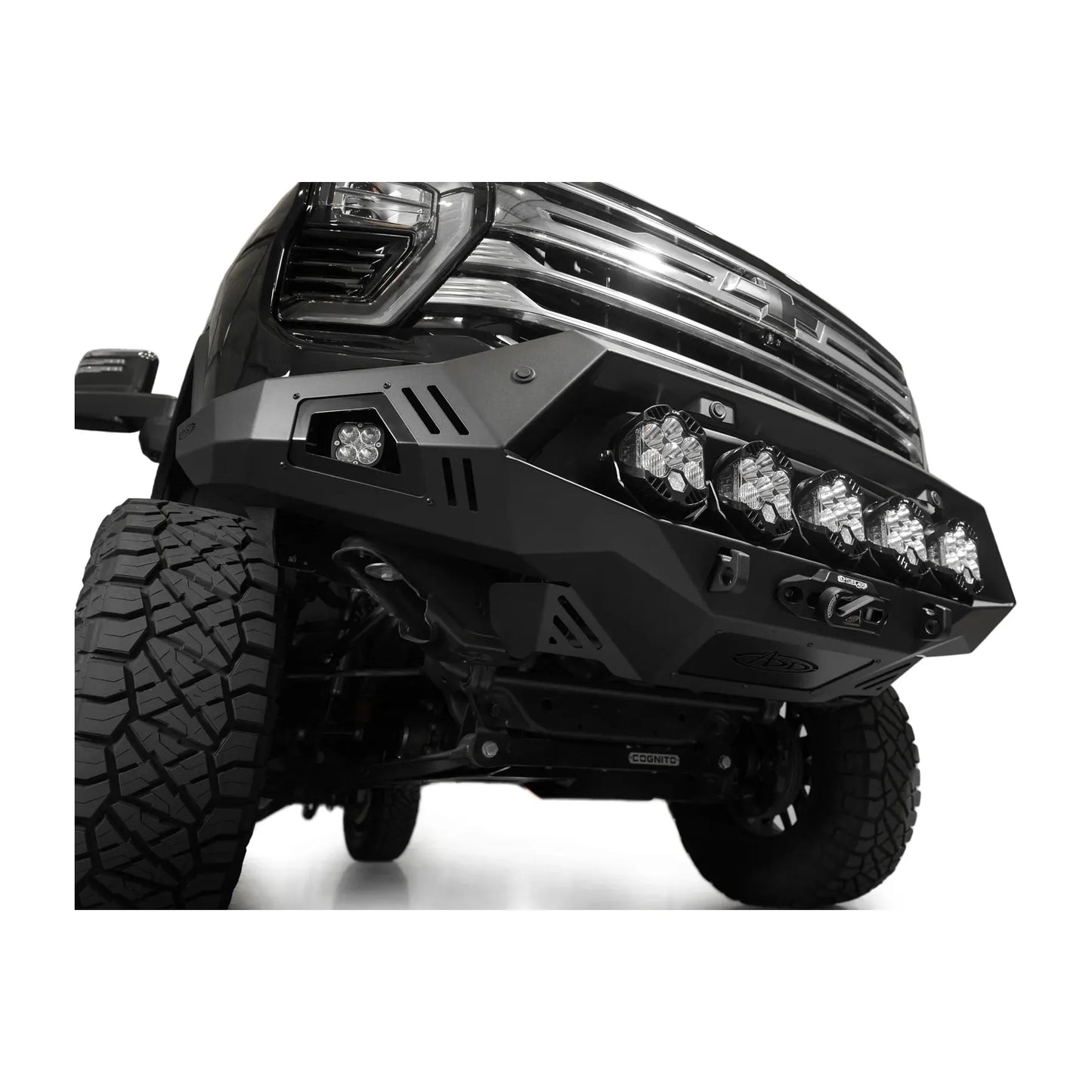 Addictive Desert Design Bomber HD Front Bumper, 2024-2025 L5P Silverado