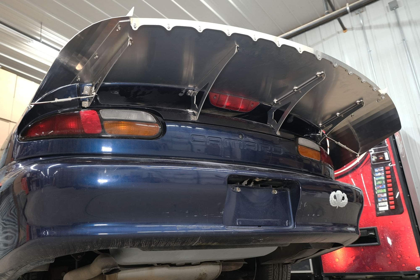 1993-2002 4th Gen Camaro 15" Strutless Drag Wing w/ Adjustable Wicker 31-180