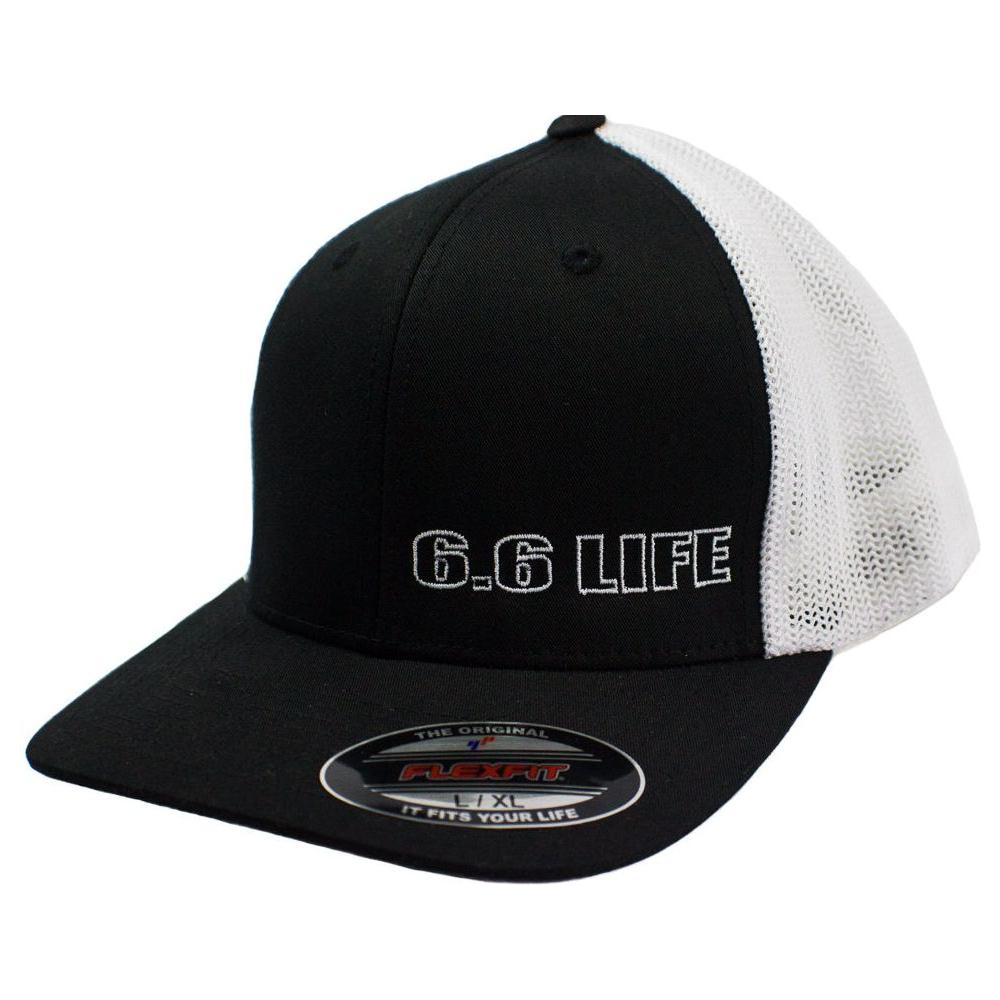 DmaxStore 6.6 Life Trucker Hat (Black/White)