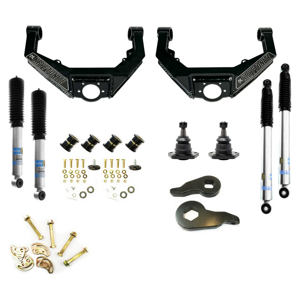 Kryptonite Stage 3 Leveling Kit w/Bilstein 5100, 2001-2010 LB7/LLY/LBZ/LMM