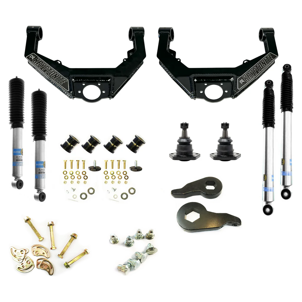 Kryptonite Stage 3 Leveling Kit w/Bilstein 5100, 2001-2010 LB7/LLY/LBZ/LMM