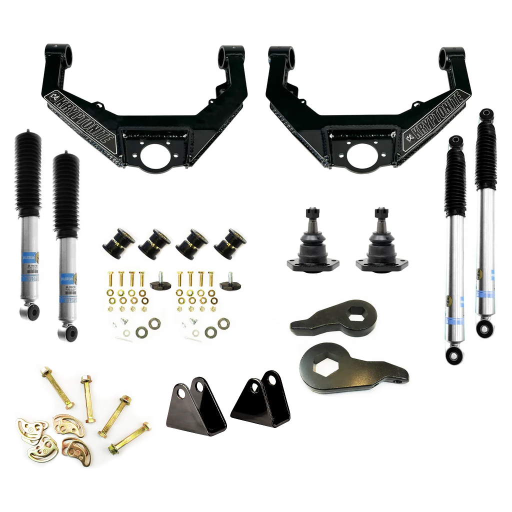 Kryptonite Stage 3 Leveling Kit w/Bilstein 5100, 2001-2010 LB7/LLY/LBZ/LMM