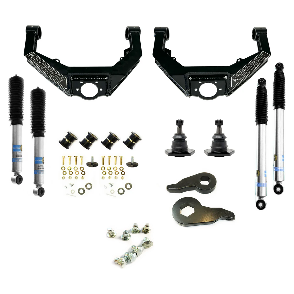 Kryptonite Stage 3 Leveling Kit w/Bilstein 5100, 2001-2010 LB7/LLY/LBZ/LMM