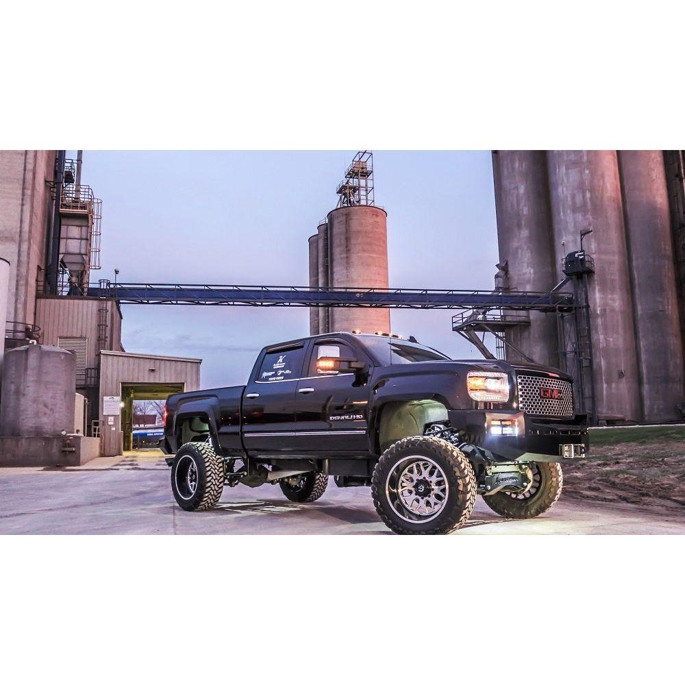 Kelderman 4x4 4-Link Rear Air Suspension 6-8", 2011-2015 LML