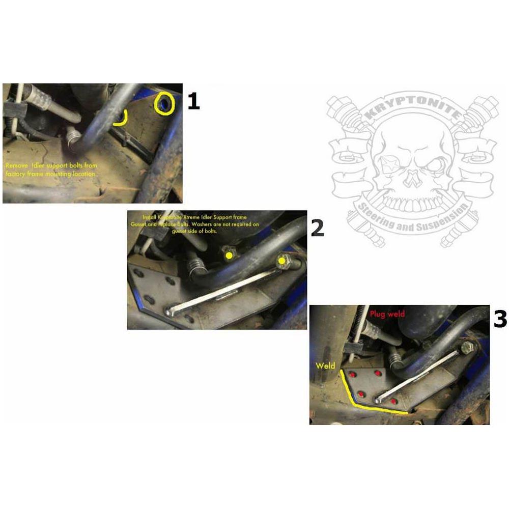 Kryptonite Death Grip Idler Side Package, 2001-2010 LB7/LLY/LBZ/LMM