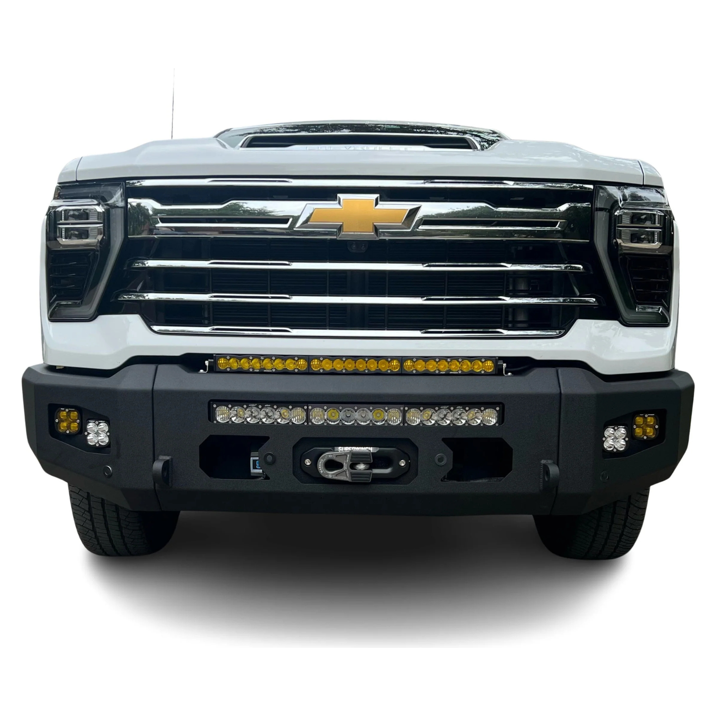 Chassis Unlimited Attitude Series Front Winch Bumper, 2024-2025 L5P