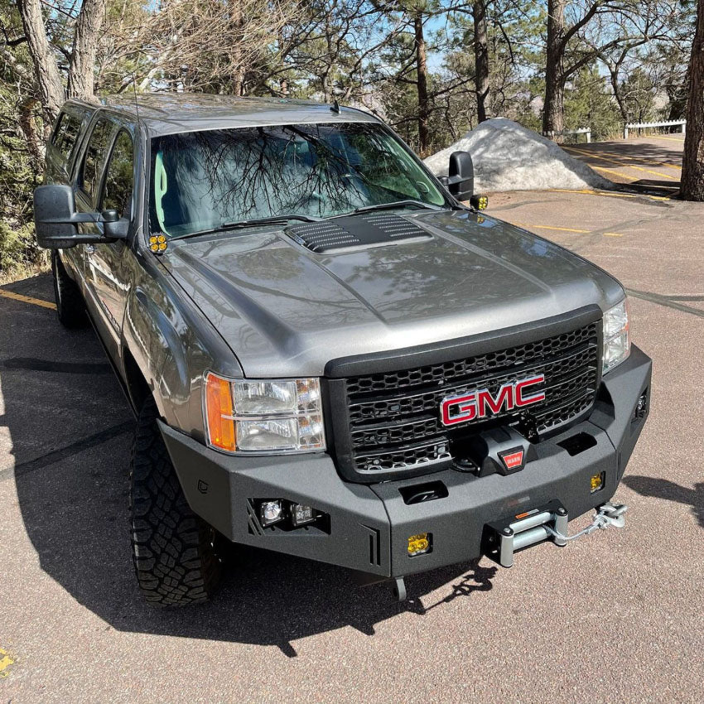Chassis Unlimited Octane Series Front Winch Bumper, 2011-2014 GMC LML