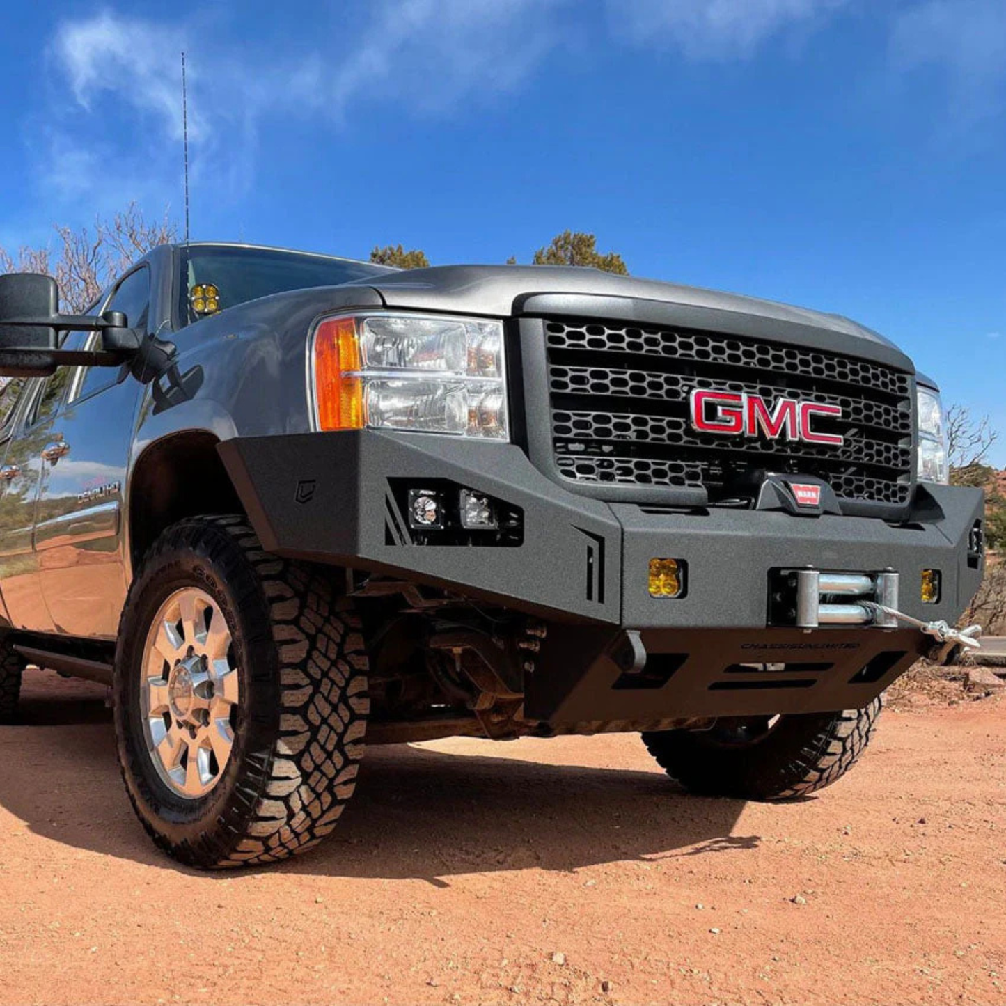 Chassis Unlimited Octane Series Front Winch Bumper, 2011-2014 GMC LML