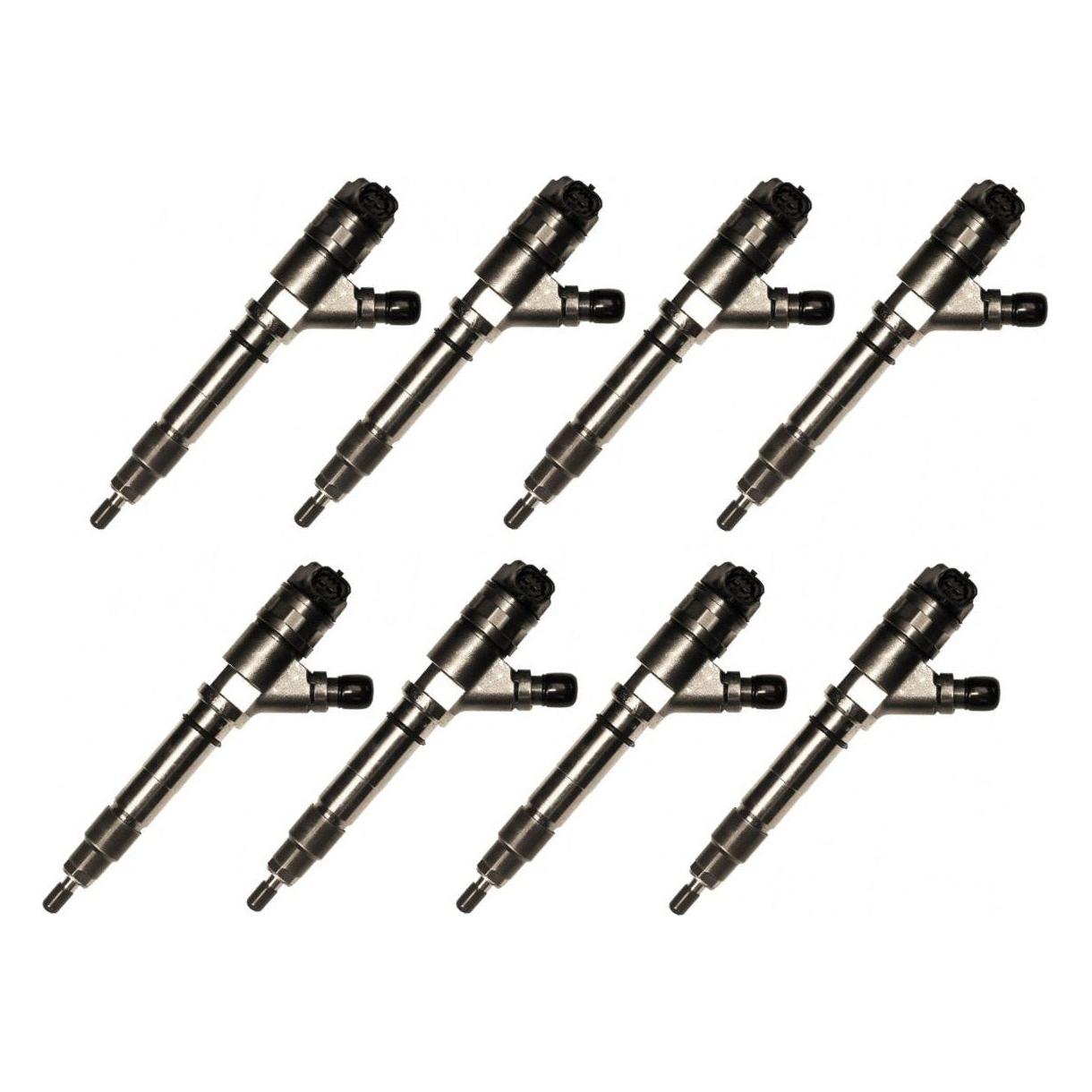 Genuine Bosch Reman Fuel Injector Set, 2007.5-2010 LMM
