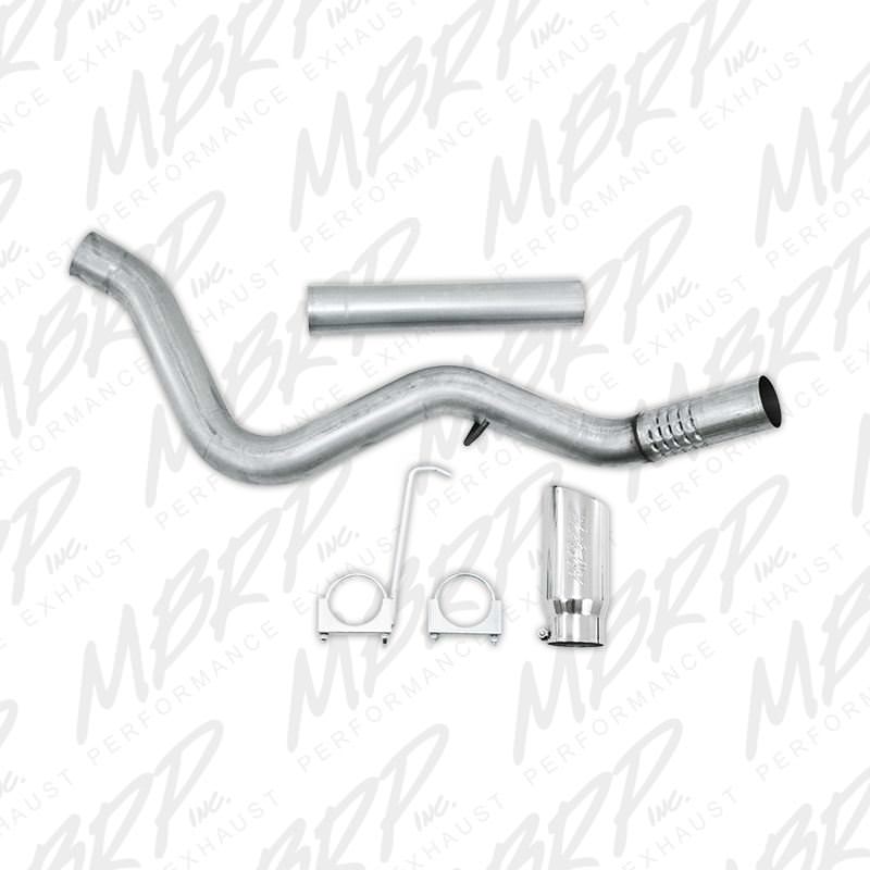 MBRP 4" Armor Lite DPF Back Exhaust, 2011-2019 LML/L5P