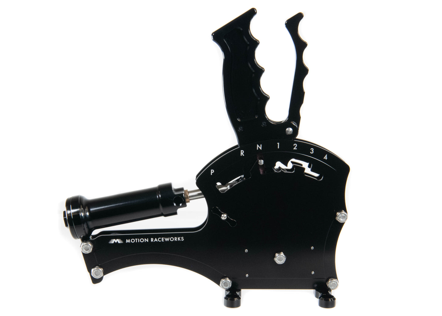 4L80E 4 Speed Reverse Pattern Operator Series Billet Shifter Rear Exit