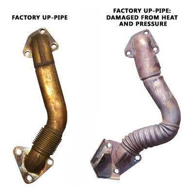 PPE High Flow Exhaust Manifolds & Up-Pipes, 2002-2004 LB7 CA Emissions