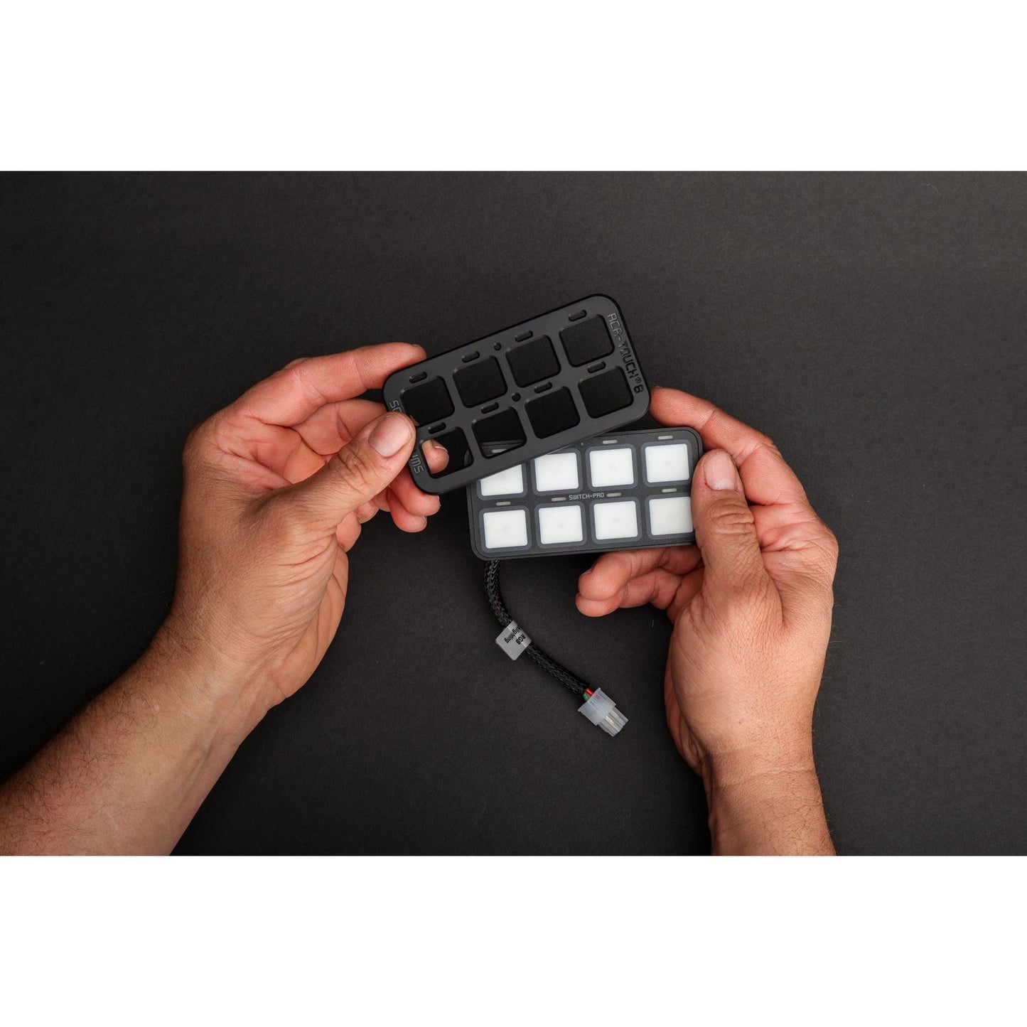 Switch-Pros SP-9100 Bezel Style 8 Switch Panel w/Concealed Mounting Hardware