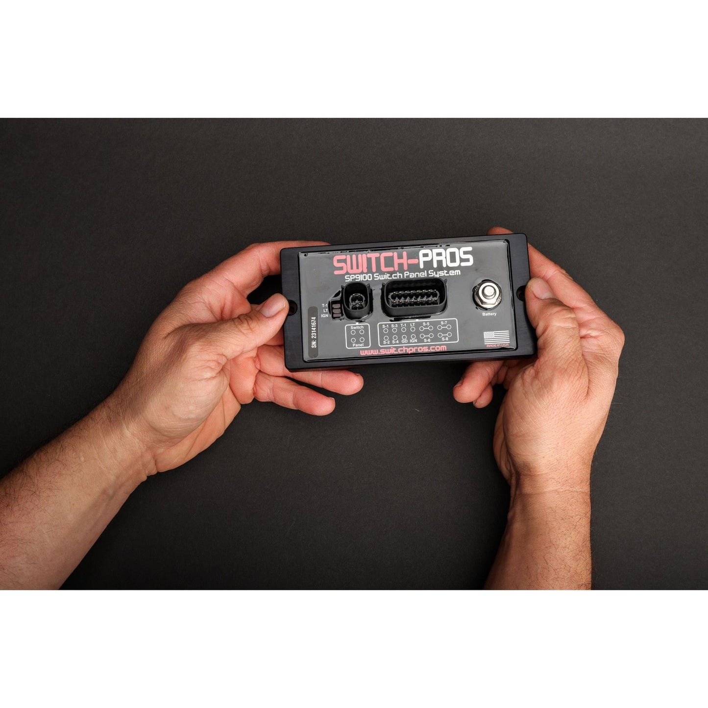 Switch-Pros SP-9100 Bezel Style 8 Switch Panel w/Concealed Mounting Hardware