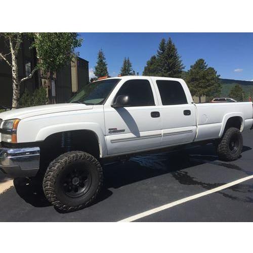 WFO 6" Solid Axle Swap Kit, 2001-2010 LB7/LLY/LBZ/LMM