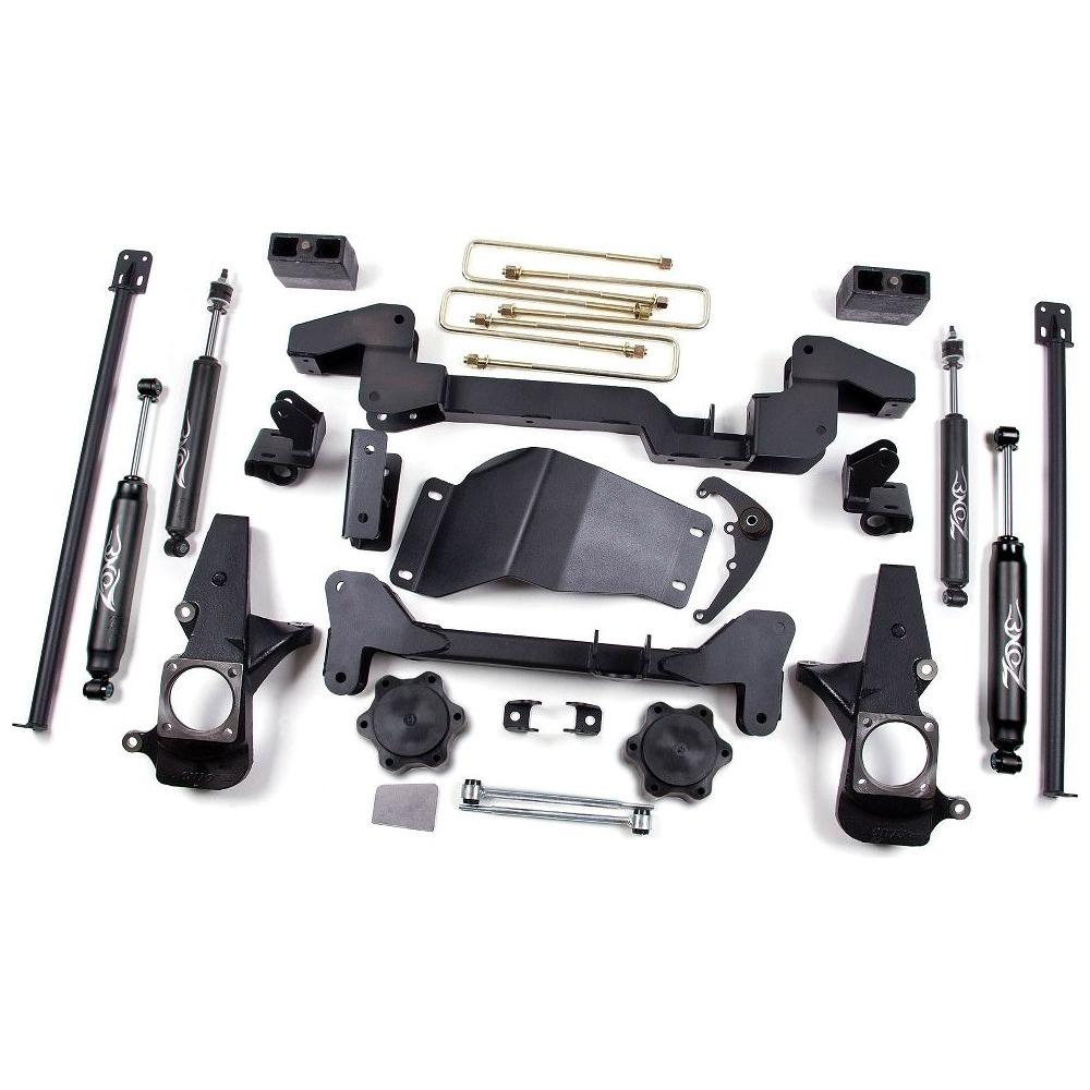 Zone 6" Suspension Lift Kit, 2001-2010 LB7/LLY/LBZ/LMM