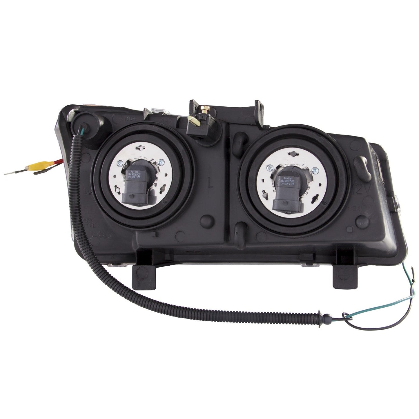 Anzo Crystal Headlights with U-bar for 2003-2007 LB7/LLY/LBZ