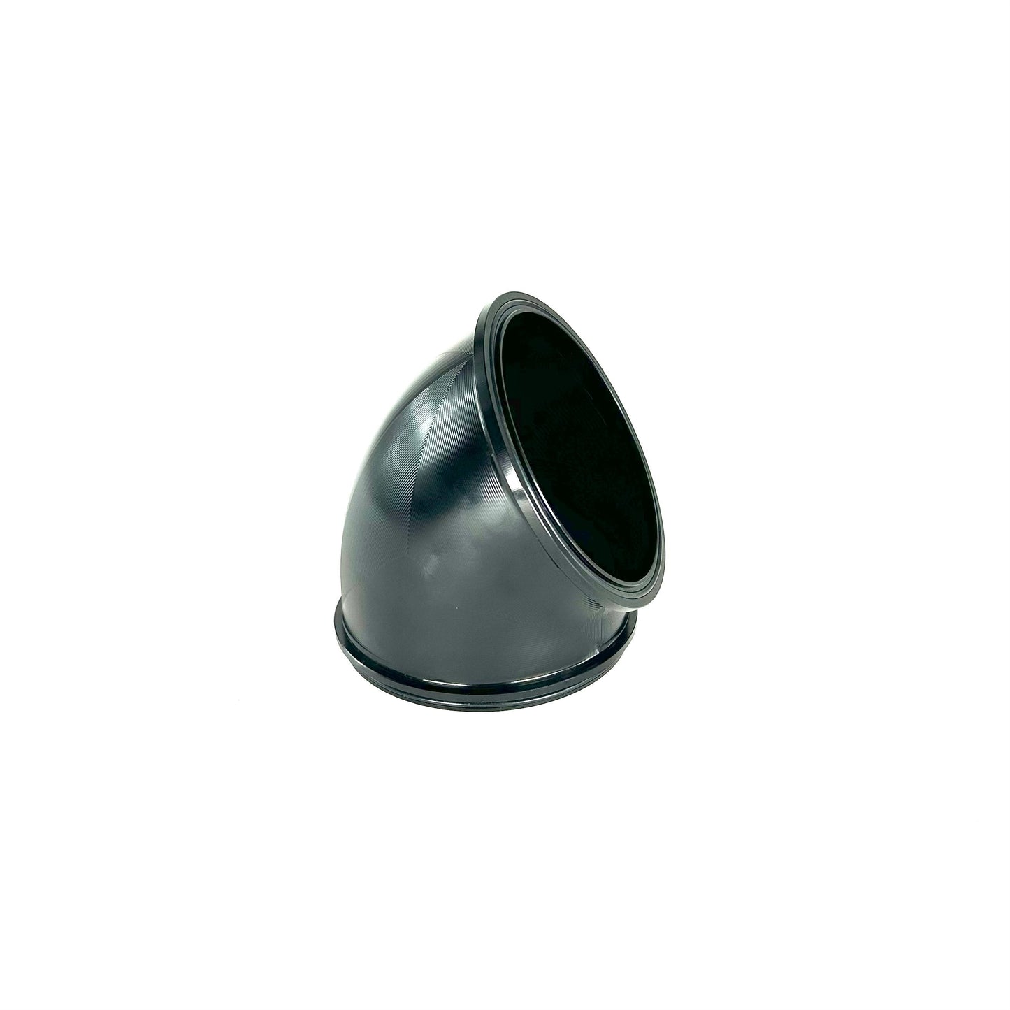 Attachment Only: Clockable 60° Tight Radius 4" V-Band Attachment for ICON 92mm (10-14020BLK & 10-13013BLK)