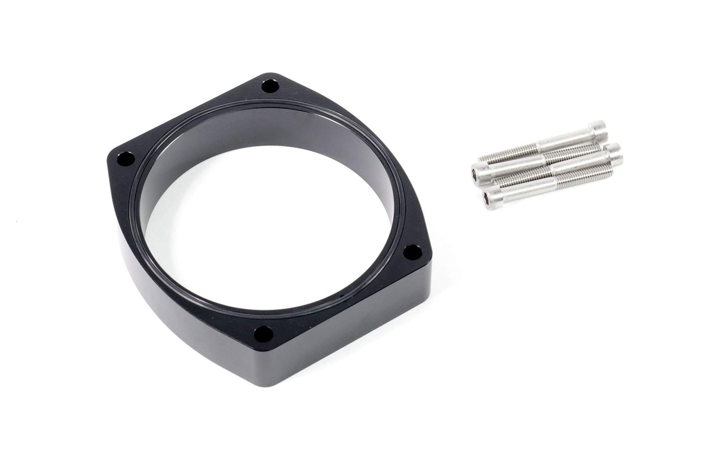 102mm 1" Throttle Body Spacer (LS 4-Bolt Pattern) 10-14018BLK