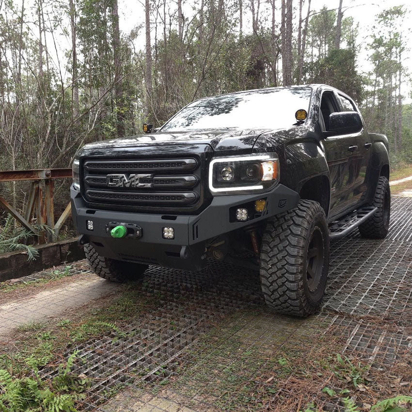 Chassis Unlimited Octane Series Front Winch Bumper, 2016-2019 LWN