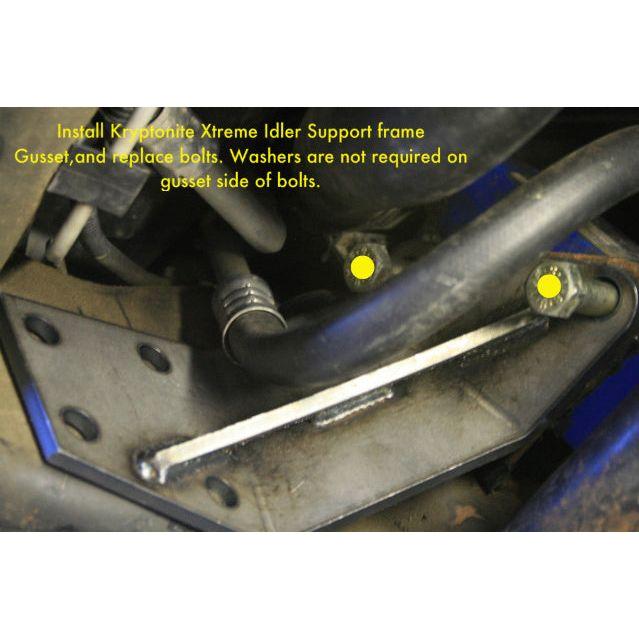 Kryptonite Idler Support Frame Gusset, 2001-2010 LB7/LLY/LBZ/LMM