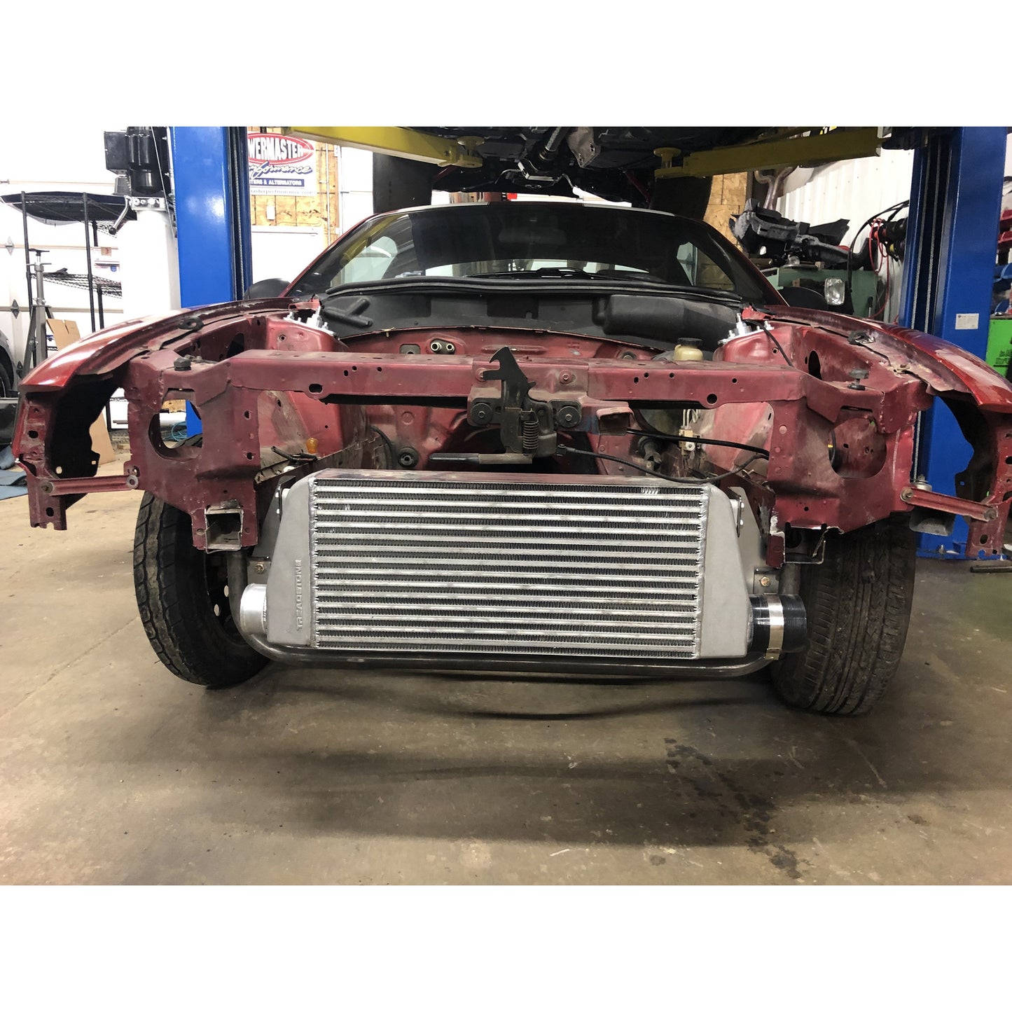 1994-04 Mustang SN95 Edge Lower Radiator Support and Intercooler Mounting System (Bolt In/Weld In)