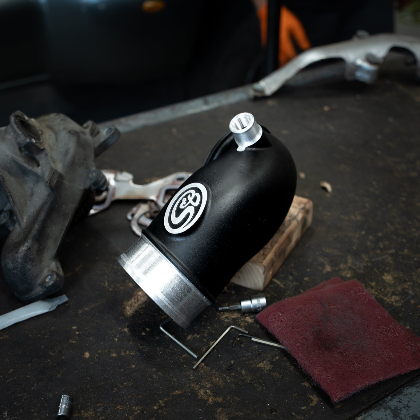 S&B Turbo Inlet Pipe, 2004.5-2005 LLY